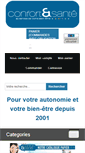 Mobile Screenshot of confortetsante.com